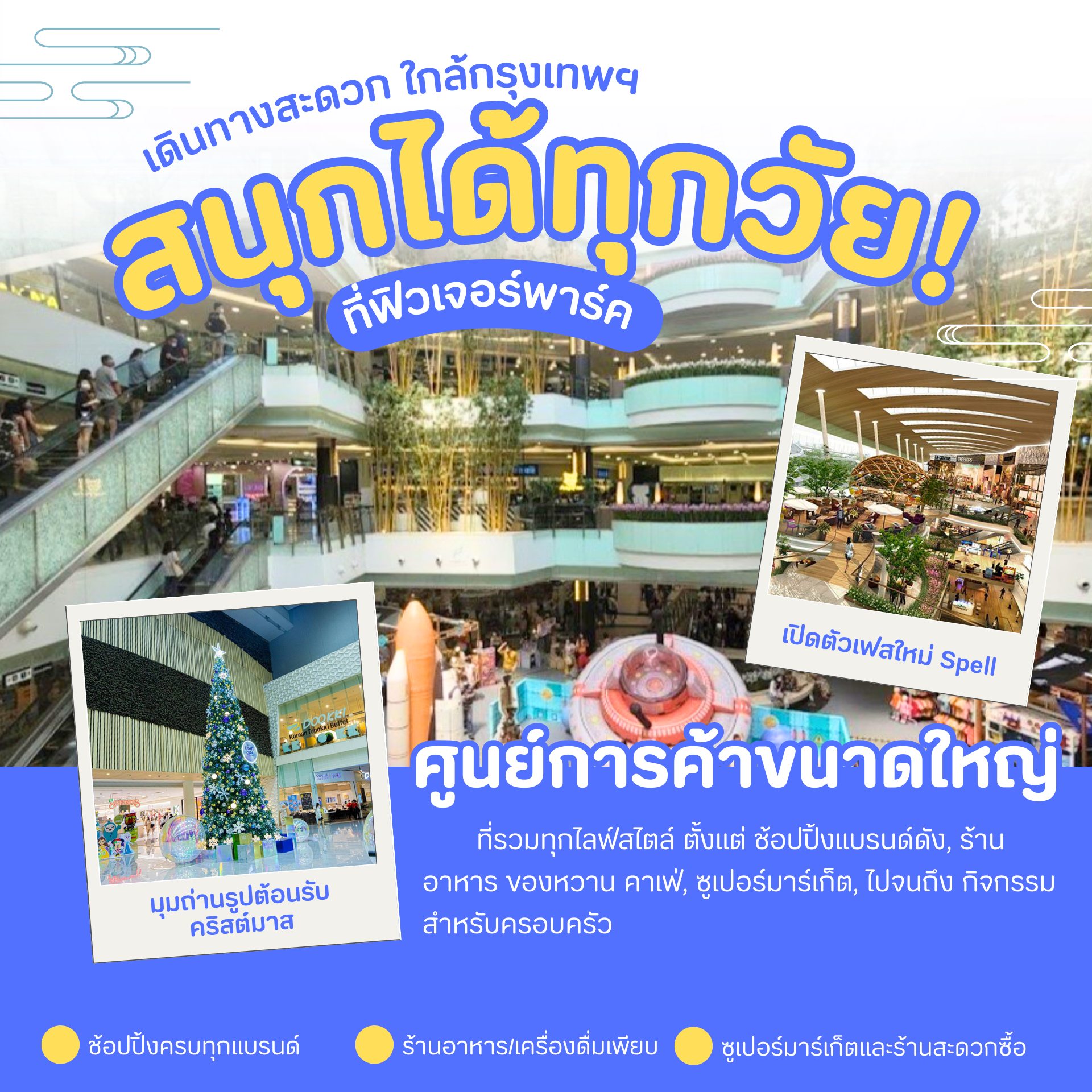 สะดวกใกล้ฟิวเจอร์พาร์ค รังสิต – พักที่ Venice Resort